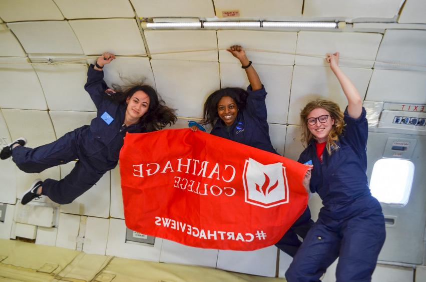 Carthage is known for its long relationship with NASA. Carthage students have been selected to do...